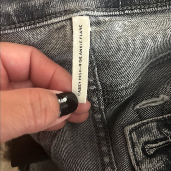 Rag & Bone Gray Denim Jeans - Picture 4 of 5